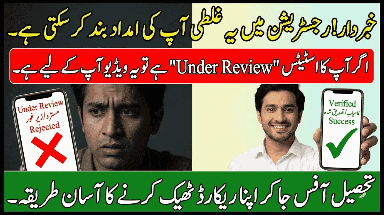 Ehsaas Program Registration 2026 Step by Step Process at BISP Tehsil Offices